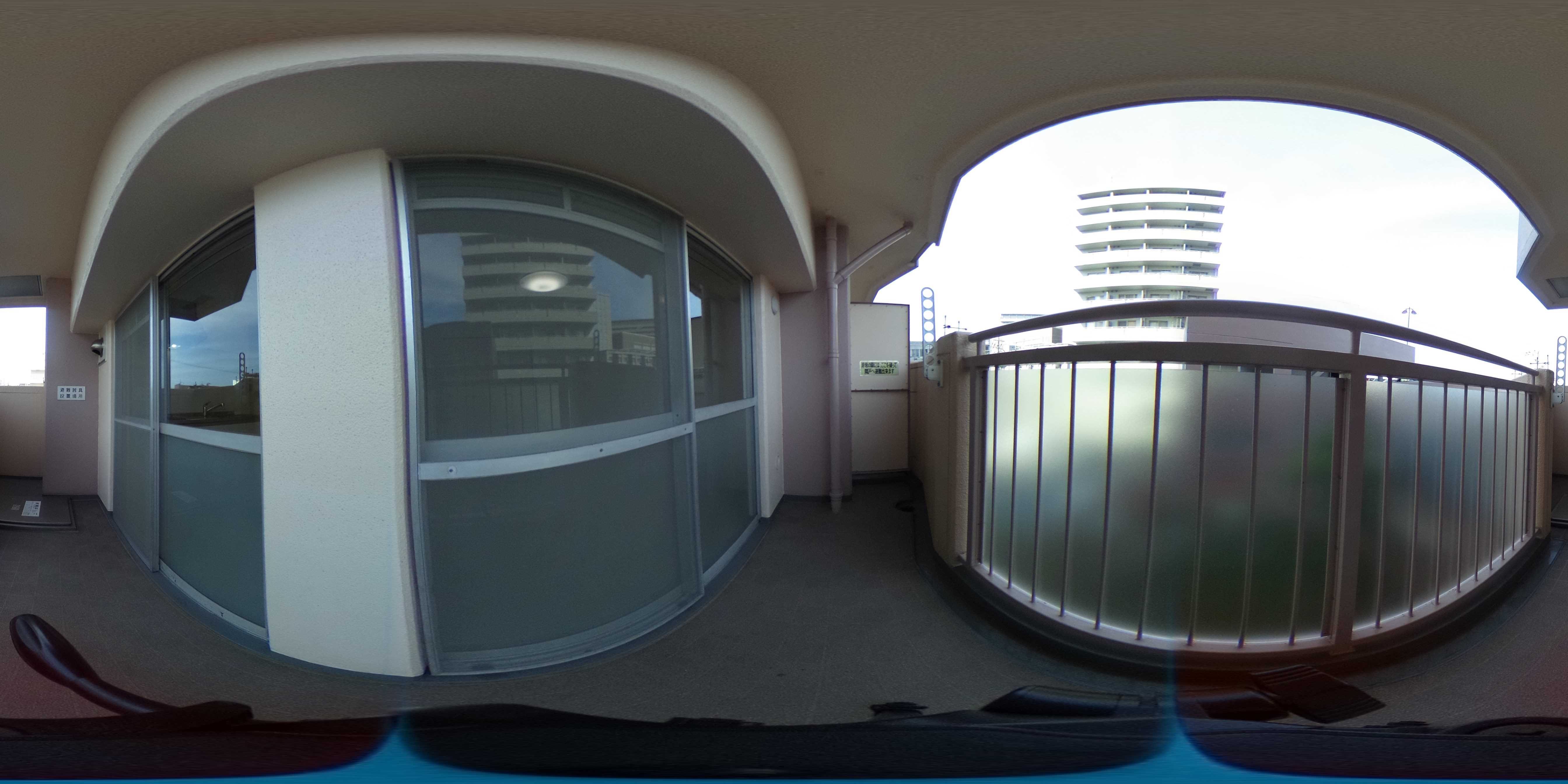 グランデあんご ベランダ