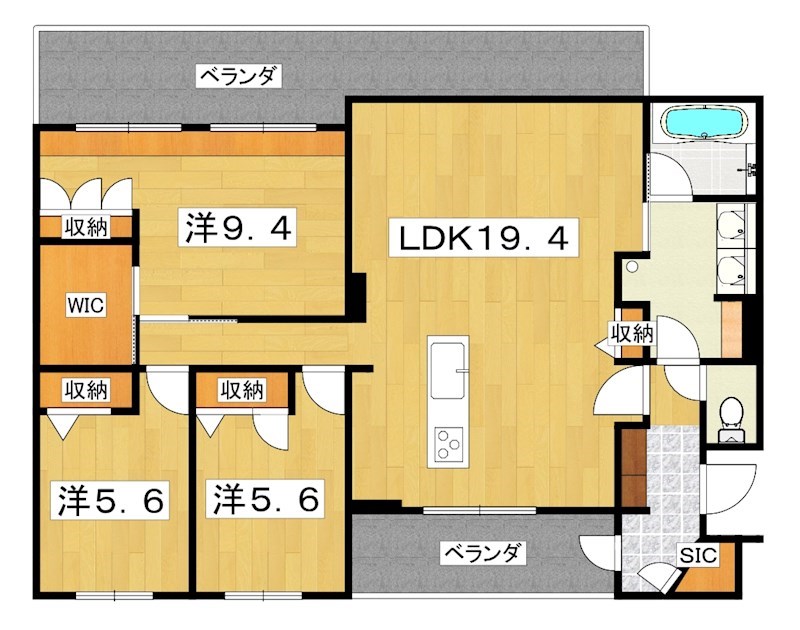 ShaMaison VentColline 間取り