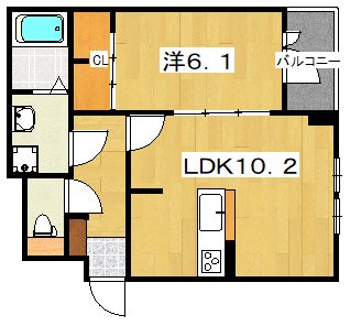 モア　コンフォート 間取り