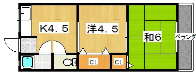 双葉マンション 間取り