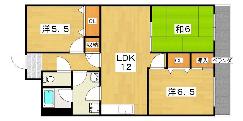 メゾンプレセア 間取り