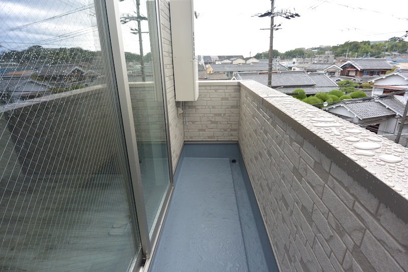 大阪府枚方市南中振２丁目 ベランダ