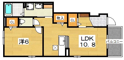 エクレール・牧野 間取り