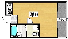 ヴィラ岡山手 間取り