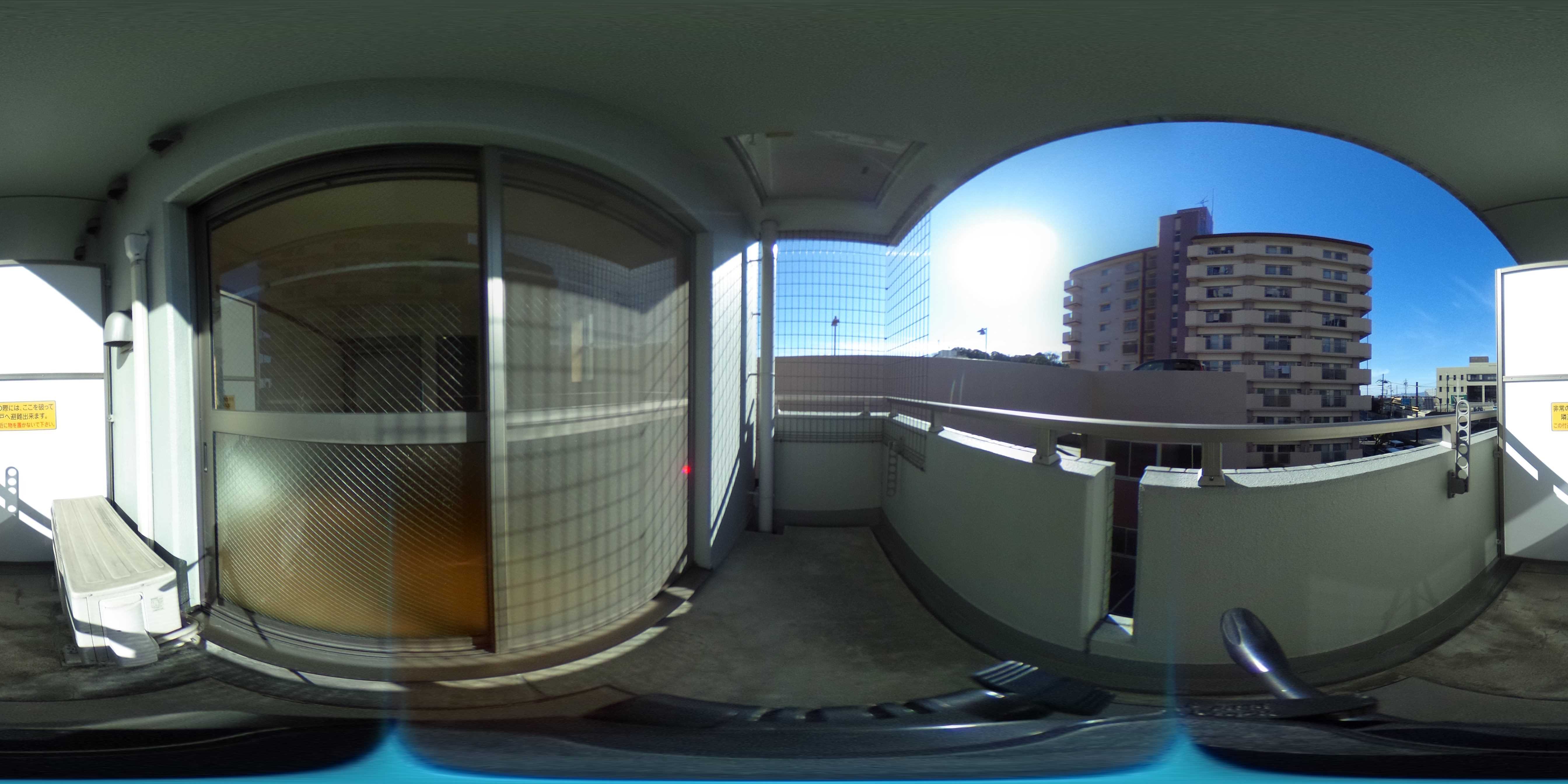 クリザンテェーモ ベランダ