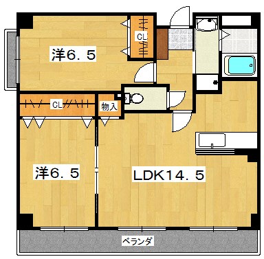 アンソレイユ藤ヶ尾 間取り