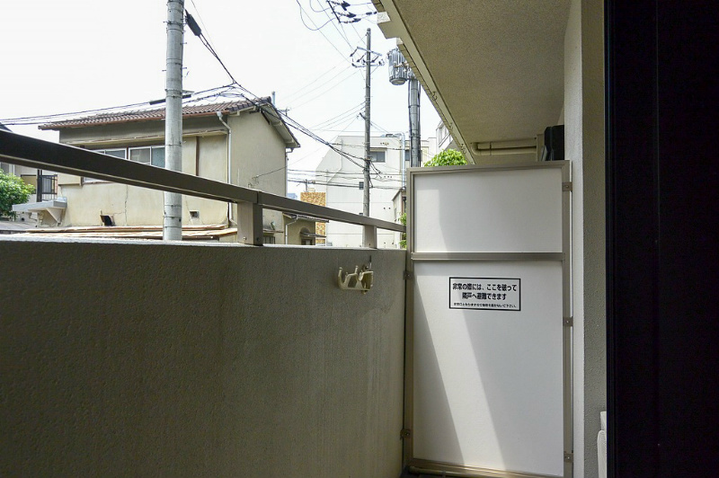 イーウエスト ベランダ