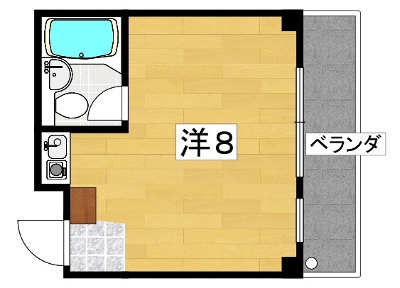 サンシャイン香里園Ⅱ 間取り