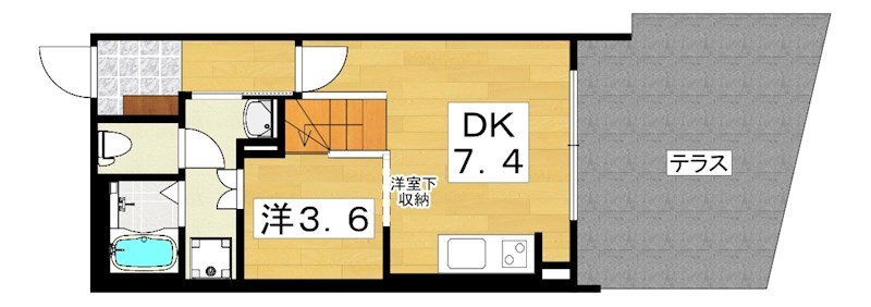 キャルムコート交野2番館 間取り