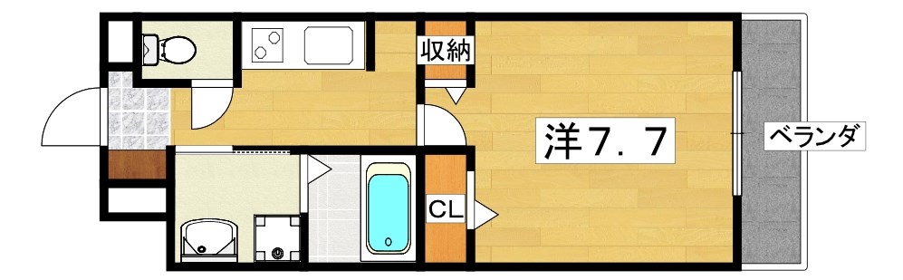 大阪府枚方市南中振２丁目 間取り