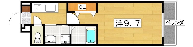 大阪府枚方市南中振２丁目 間取り
