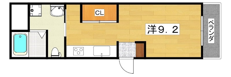 Chou　Chou　Makinohonmachi 間取り