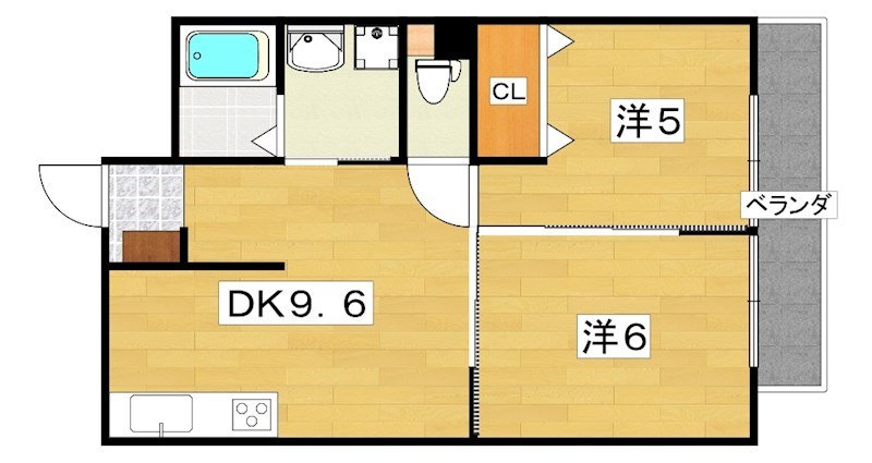 ノーヴァ寝屋川 間取り