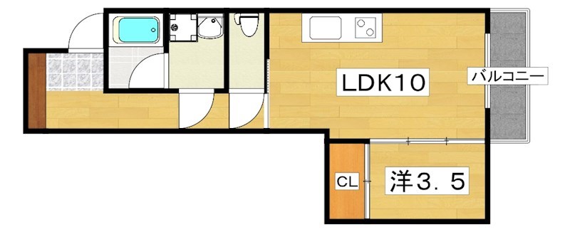 クレドールK 間取り