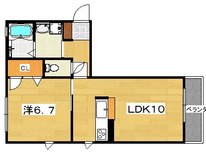 シャーメゾン走谷 間取り