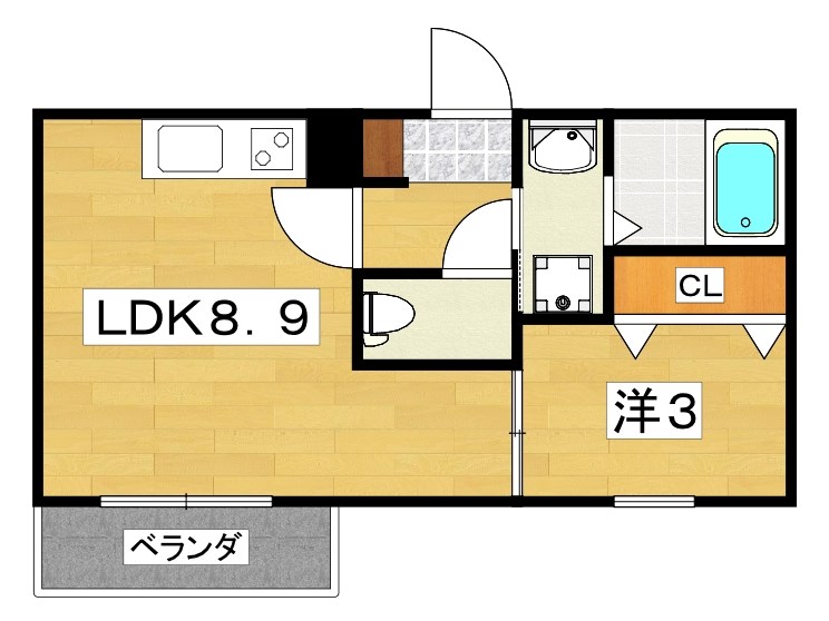 ジーメゾン寝屋川秦町アリビオ 間取り