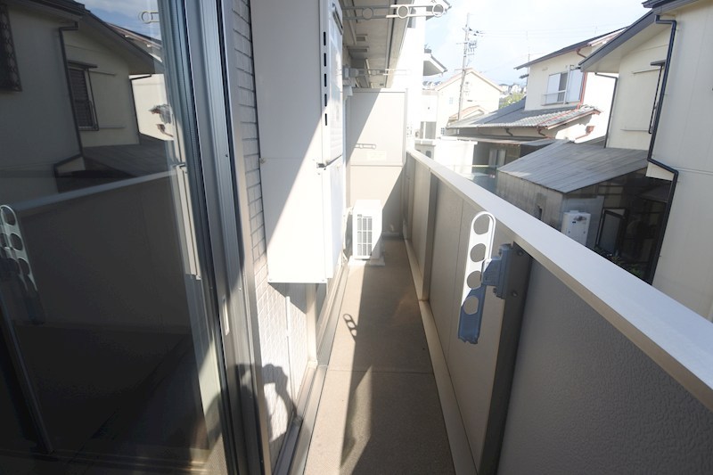MAISON DE FLEUR楠葉ローズ ベランダ