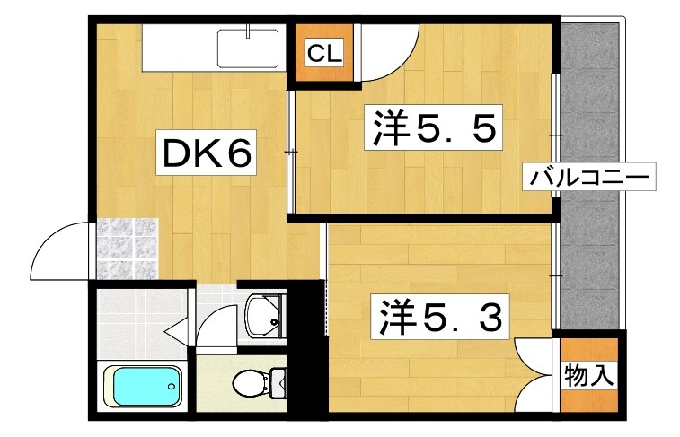 メゾン天の川 間取り