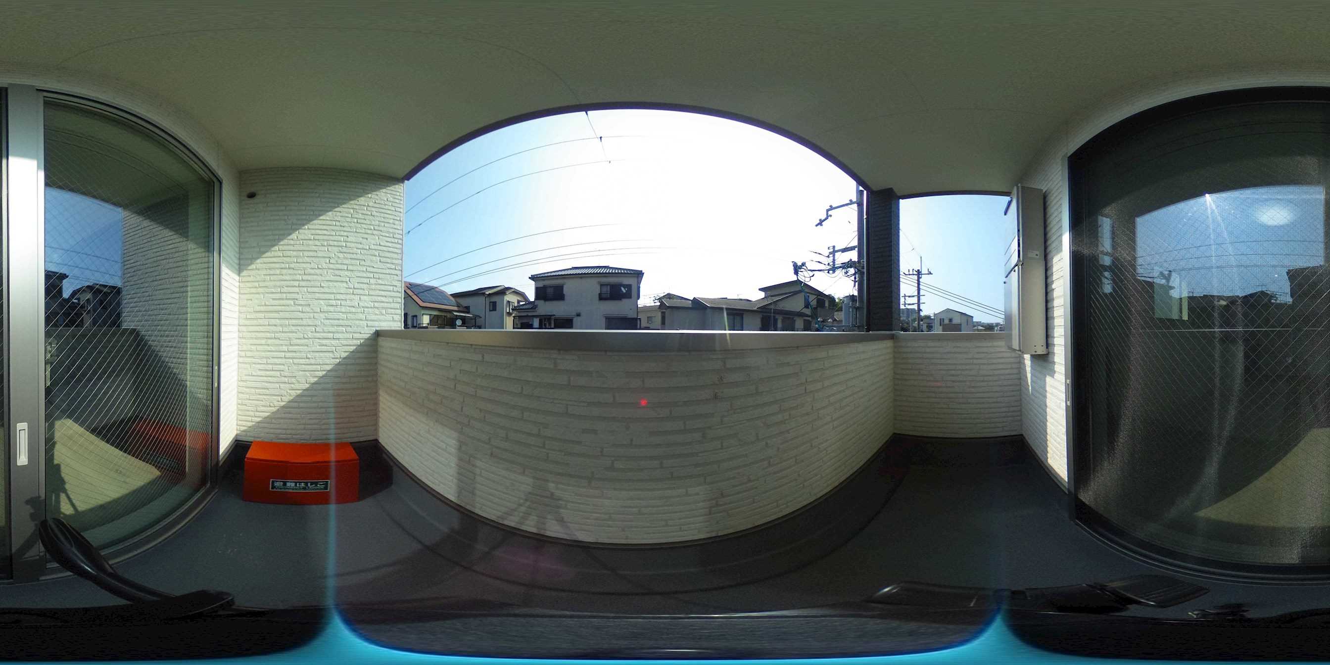 ジーメゾン渚元町クレサス ベランダ