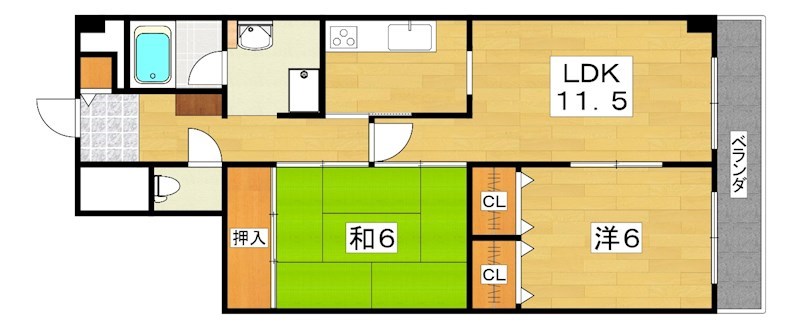 ＤKHマキノ 間取り