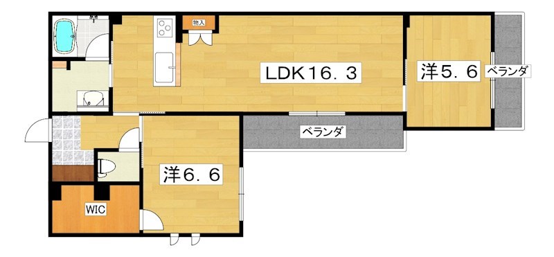 シャーメゾン　リベル 間取り
