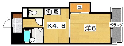 産晃マートビル  間取り