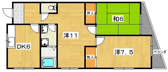 谷崎マンション 間取り