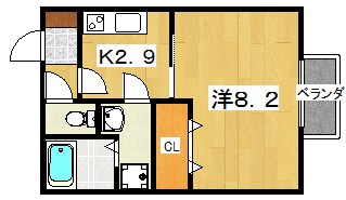 コムズスクエア西禁野 間取り
