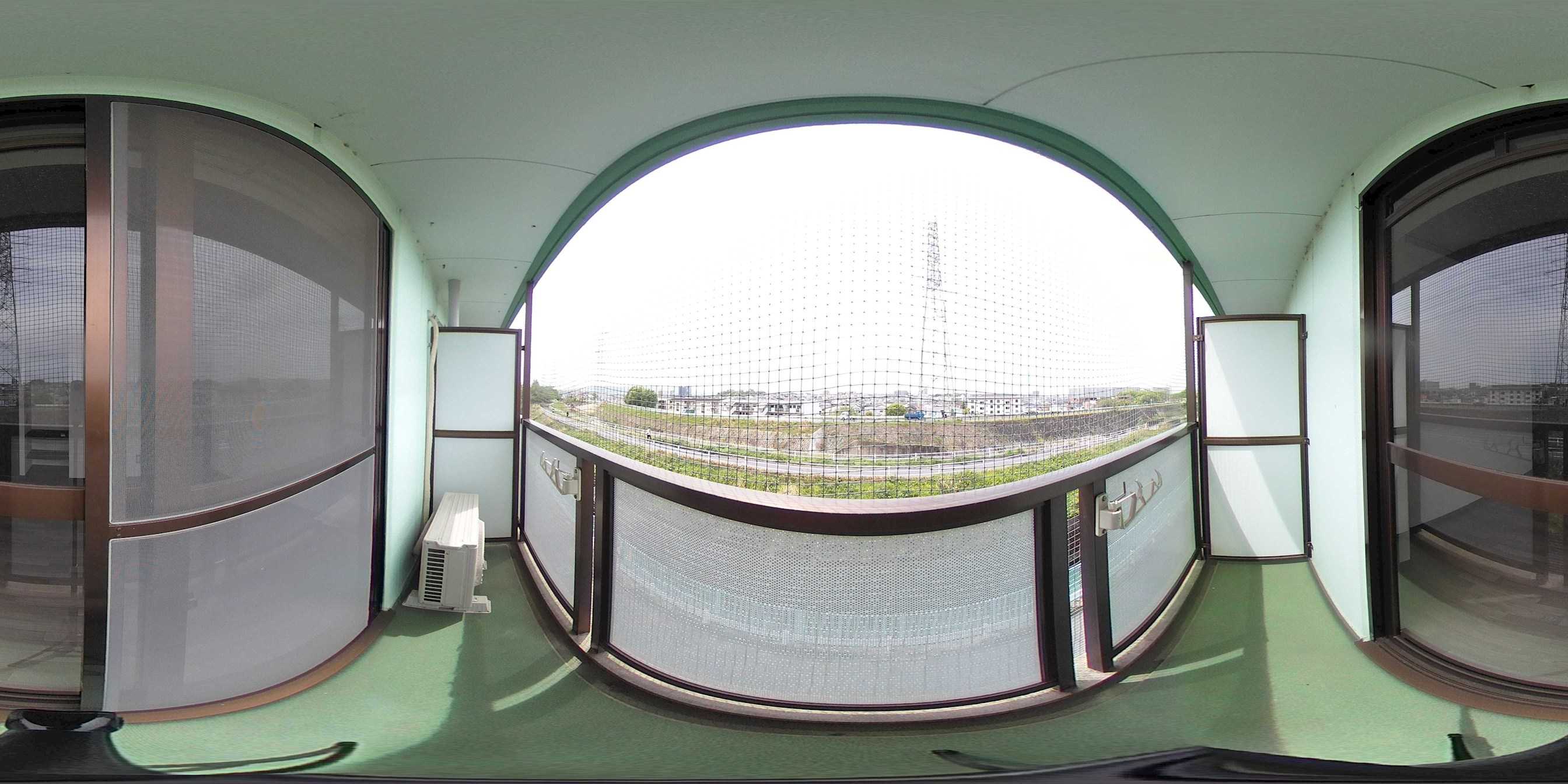 グリーンルーフ京阪 ベランダ