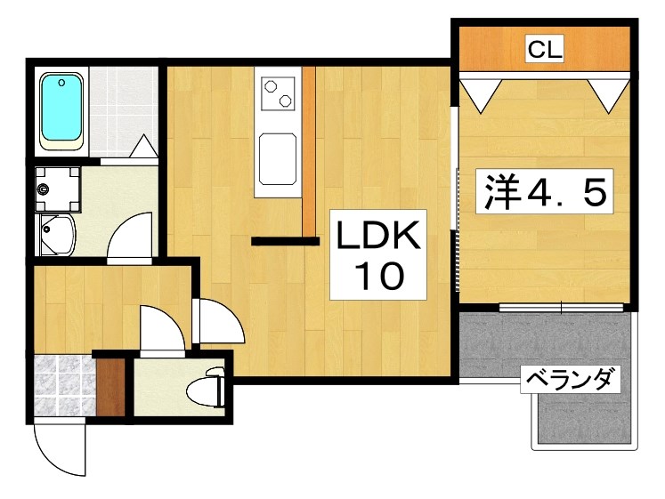 ディアコート高柳 間取り