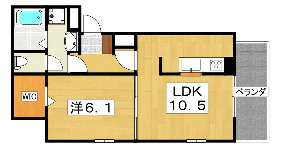 パインオーク　A 間取り