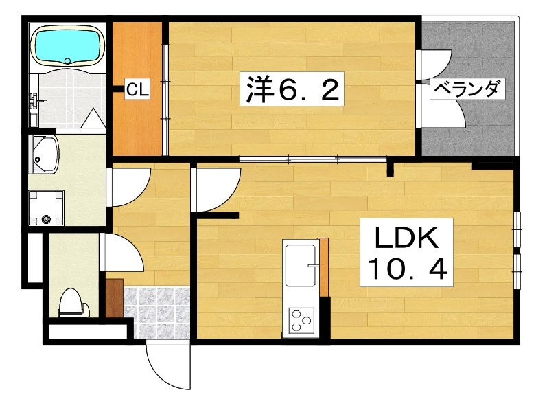 パインオーク　A 間取り