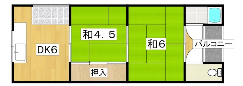 山本ハイツ 間取り
