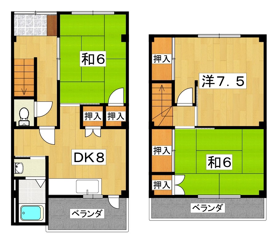 松井ハイツ 間取り