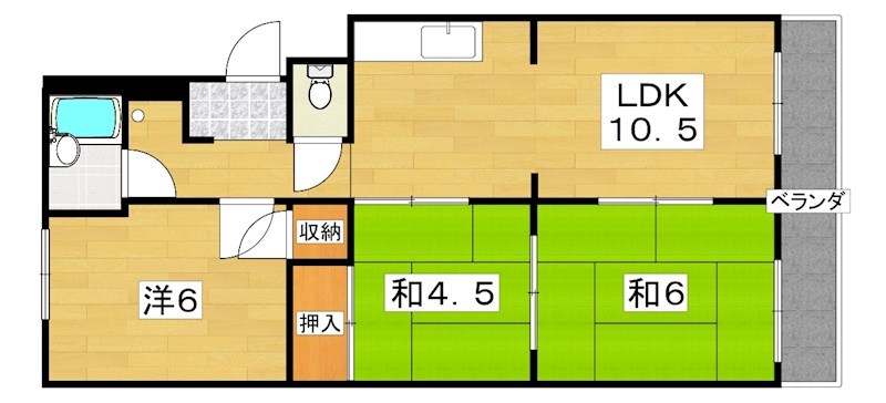 寿マンション 間取り
