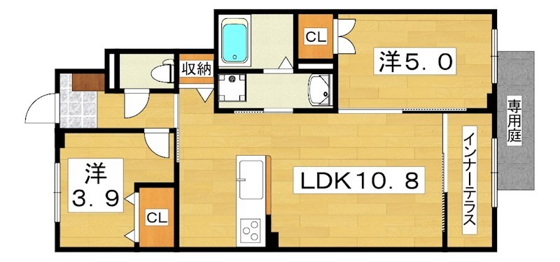 ローザ　フェリーチェ 間取り
