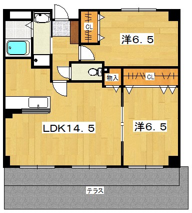 アンソレイユ藤ヶ尾 間取り