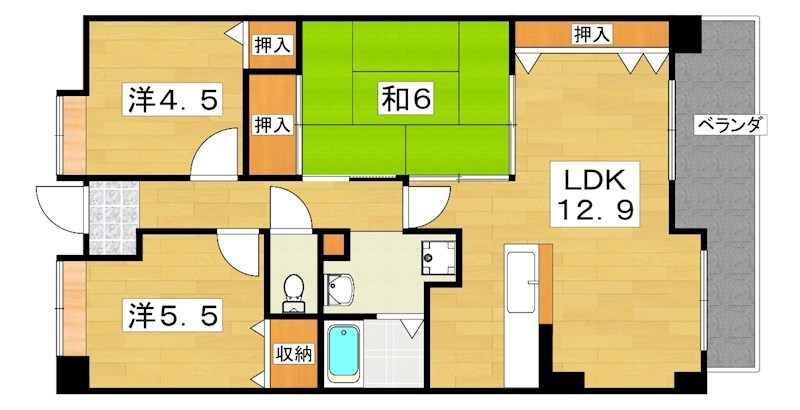 パールメガリス 間取り
