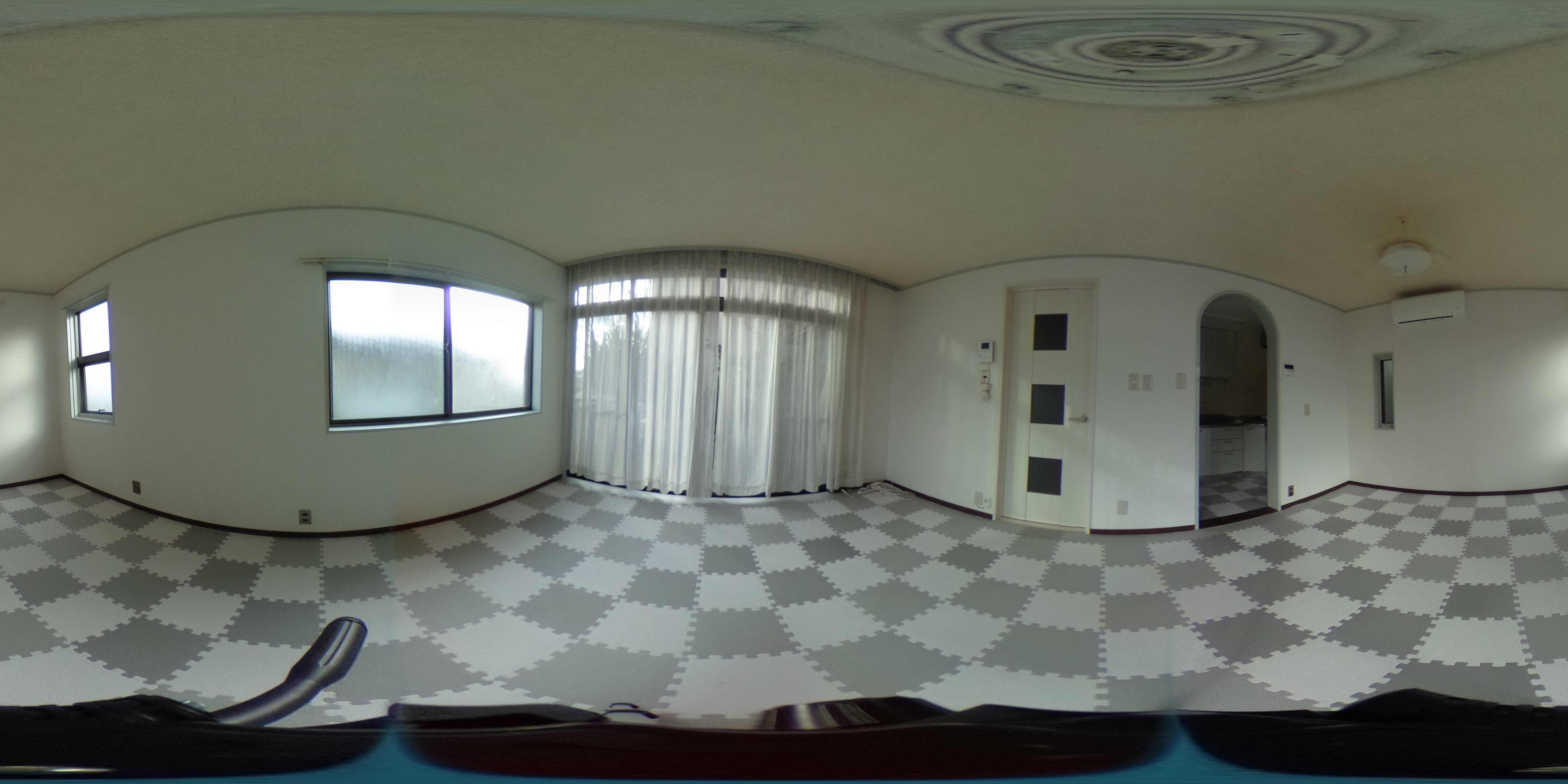 岡山手町戸建 リビング