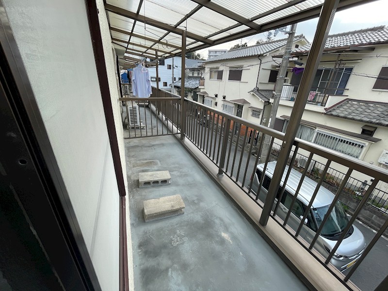 北中振1丁目貸家 ベランダ