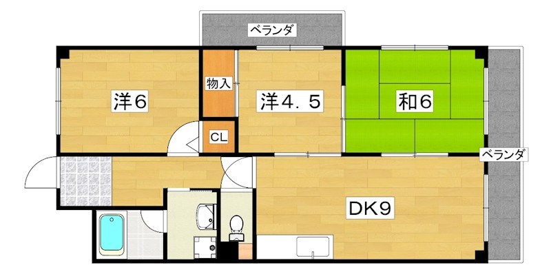 グランデール 間取り