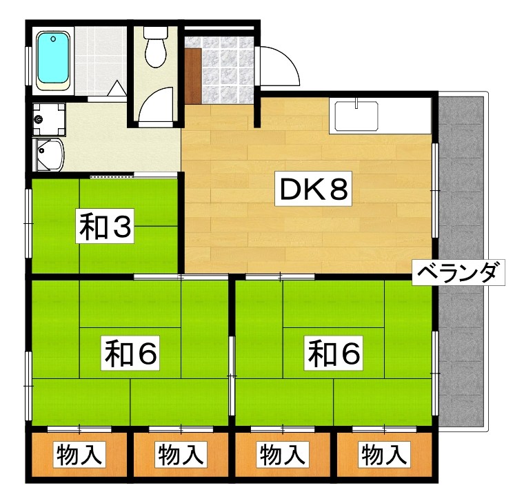プライブ香里園 間取り