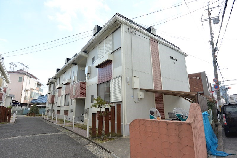 石橋ハイツA ベランダ