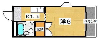 川村ハイツ 間取り