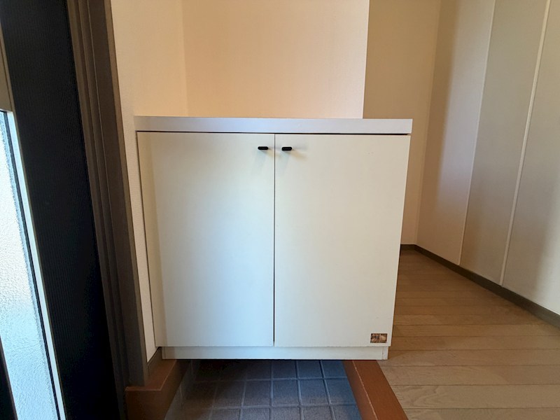 山之上テラスハウス 玄関