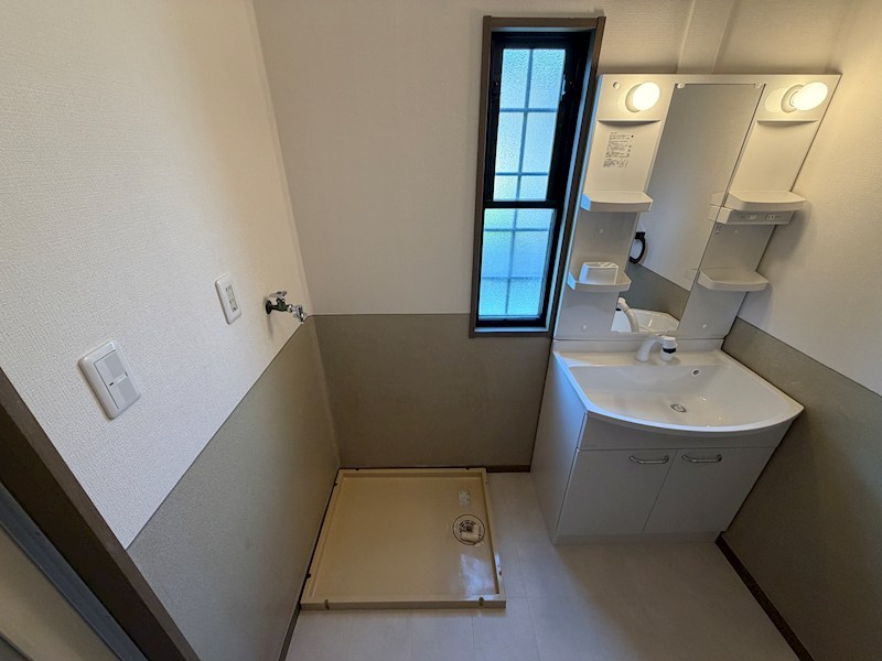 山之上テラスハウス 洗面所