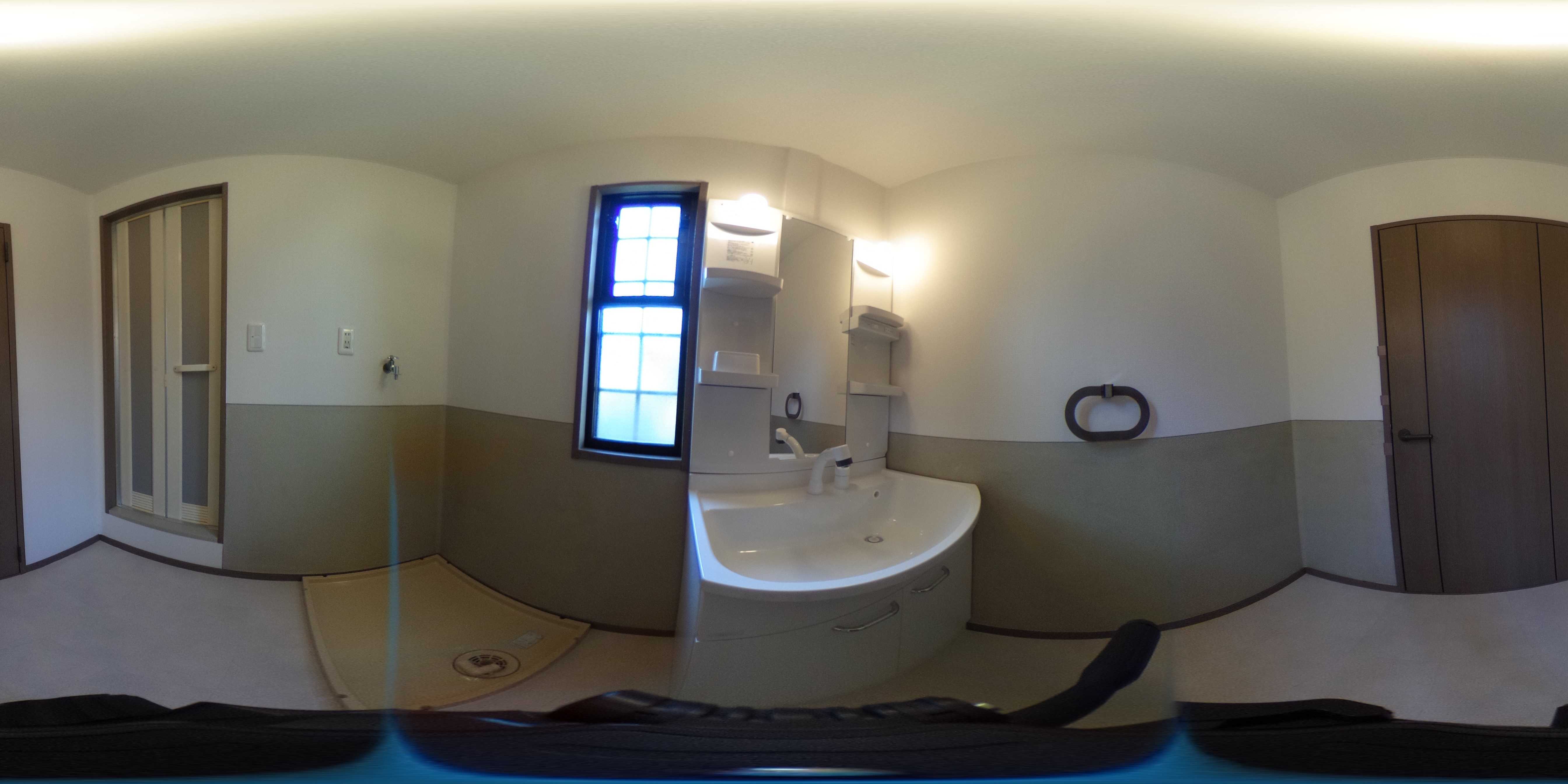 山之上テラスハウス 洗面所