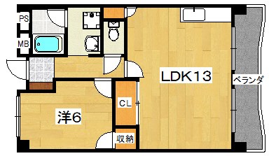 グランデあんご 間取り