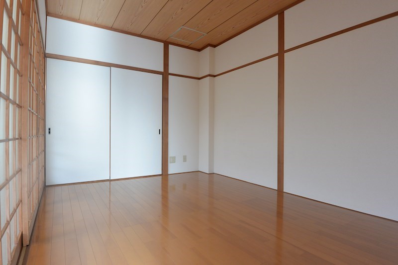 富田マンション ベッドルーム