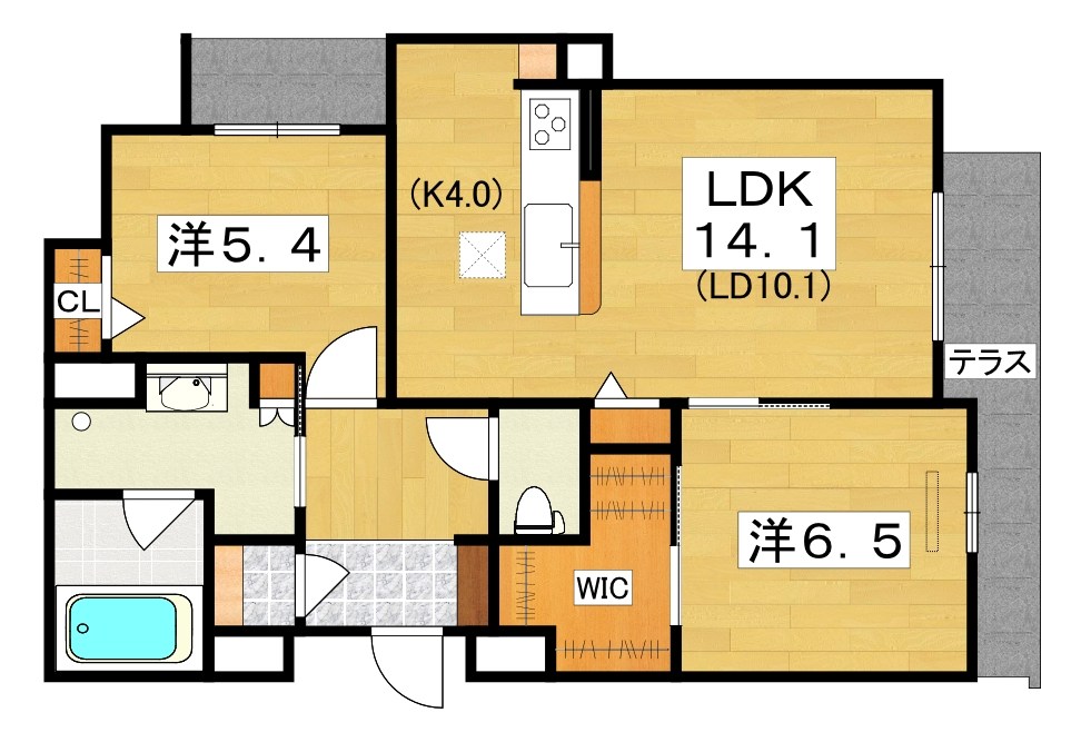 ShaMaison　Sourire 間取り